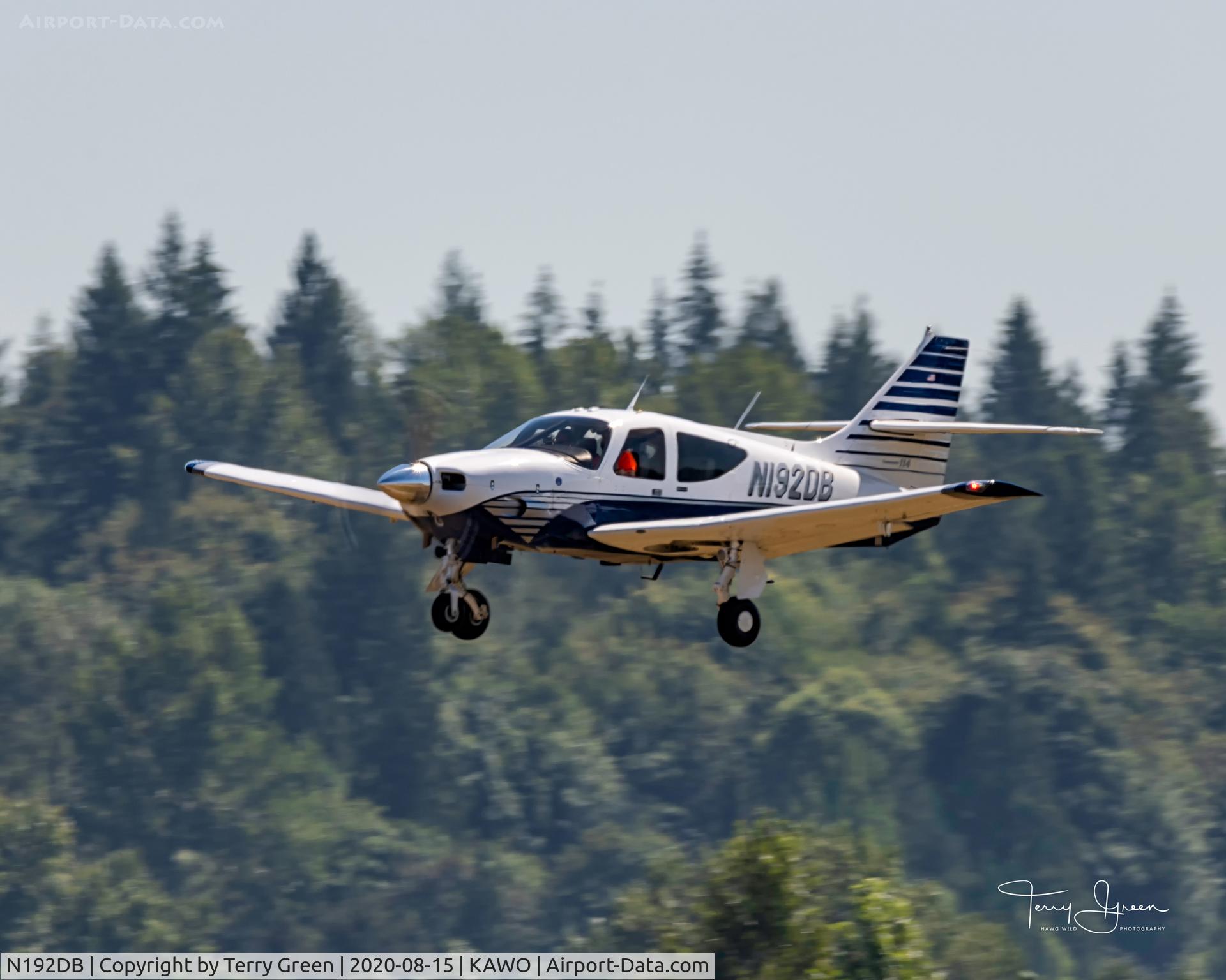 N192DB, 1976 Rockwell International 114 Commander C/N 14021, KAWO