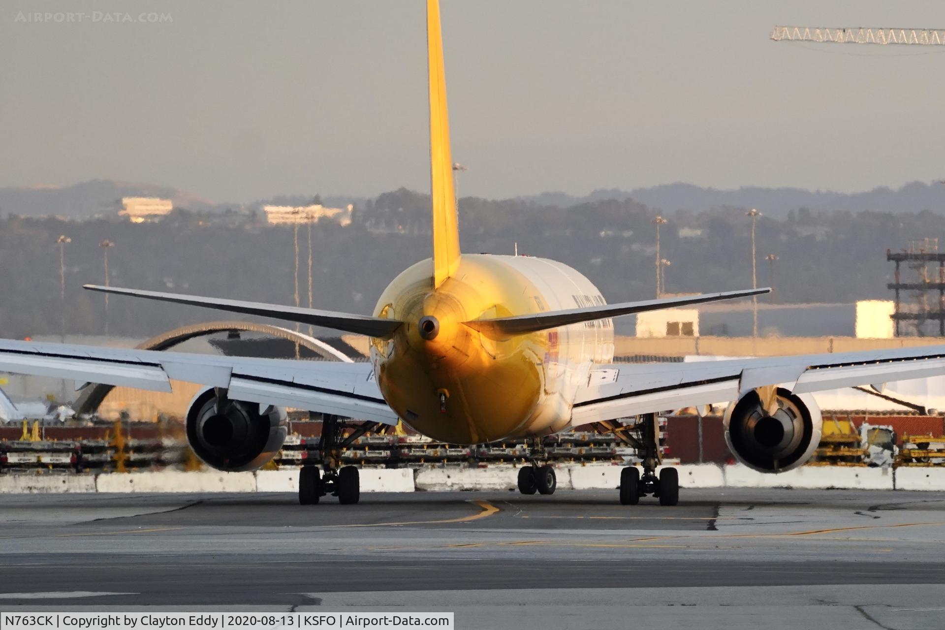 N763CK, 1993 Boeing 767-3P6/ERF C/N 26233, SFO 2020.