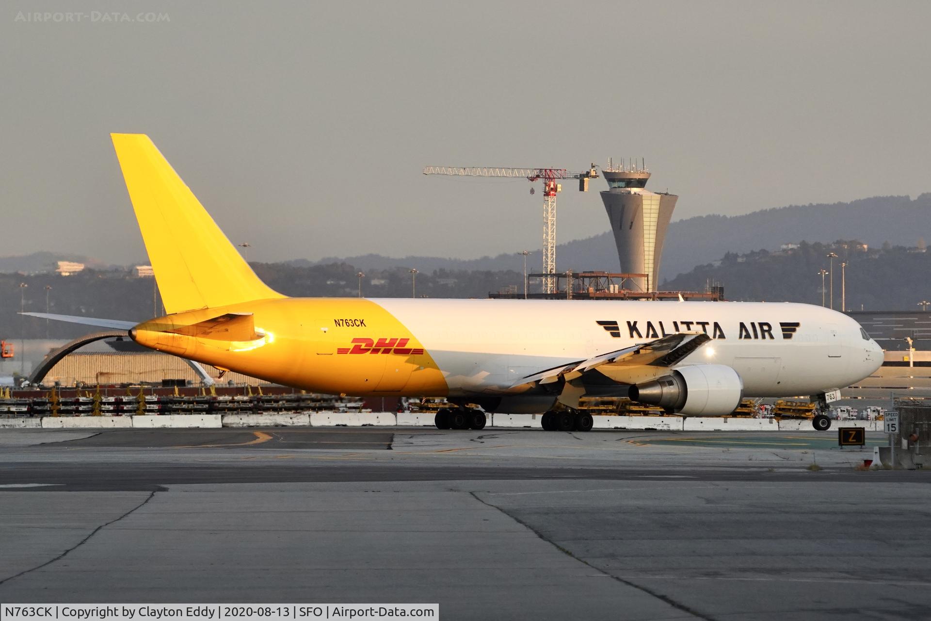 N763CK, 1993 Boeing 767-3P6/ERF C/N 26233, SFO 2020.