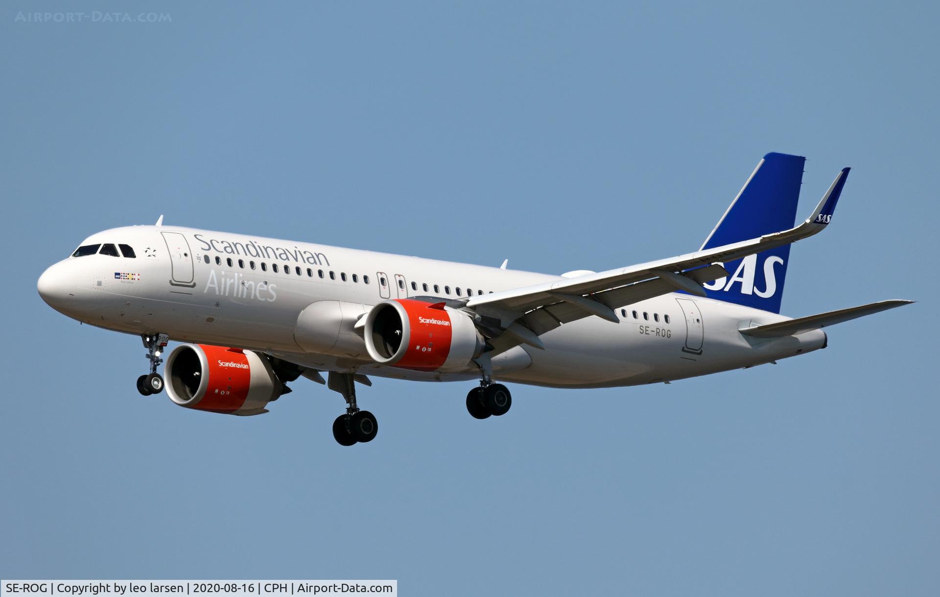 SE-ROG, 2019 Airbus A320-251NEO C/N 9089, Copenhagen 16.8.2020