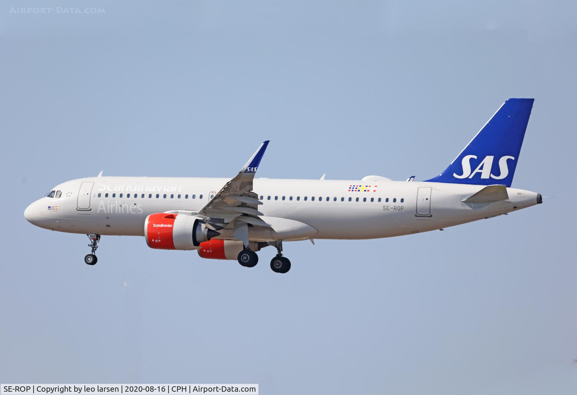 SE-ROP, 2018 Airbus A320-251N C/N 8350, Copenhagen 16.8.2020