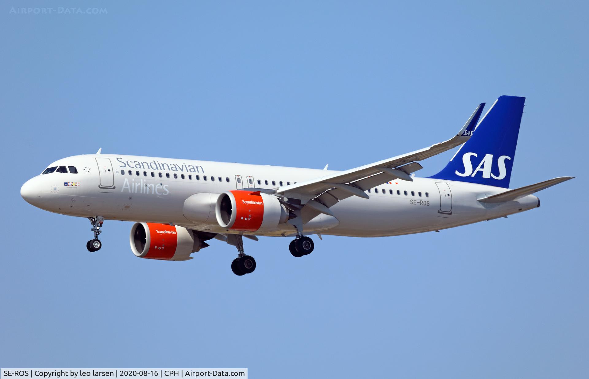 SE-ROS, 2019 Airbus A320-251N C/N 9074, Copenhagen 16.8.2020