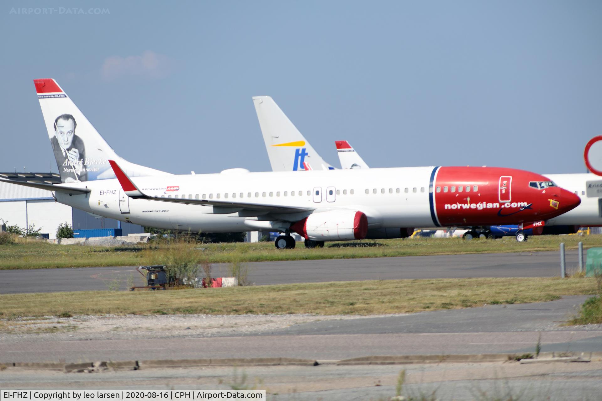 EI-FHZ, 2011 Boeing 737-8JP C/N 39005, Copenhagen 16.8.2020