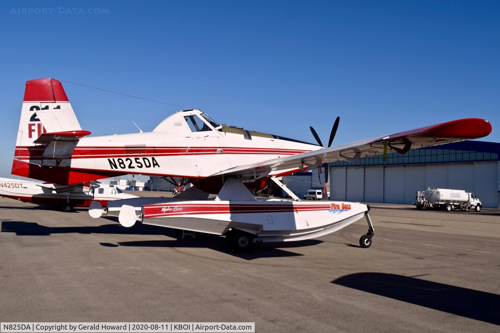 N825DA, 2018 Air Tractror Inc. AT-802A C/N 802A-0737, Parked on north GA ramp.