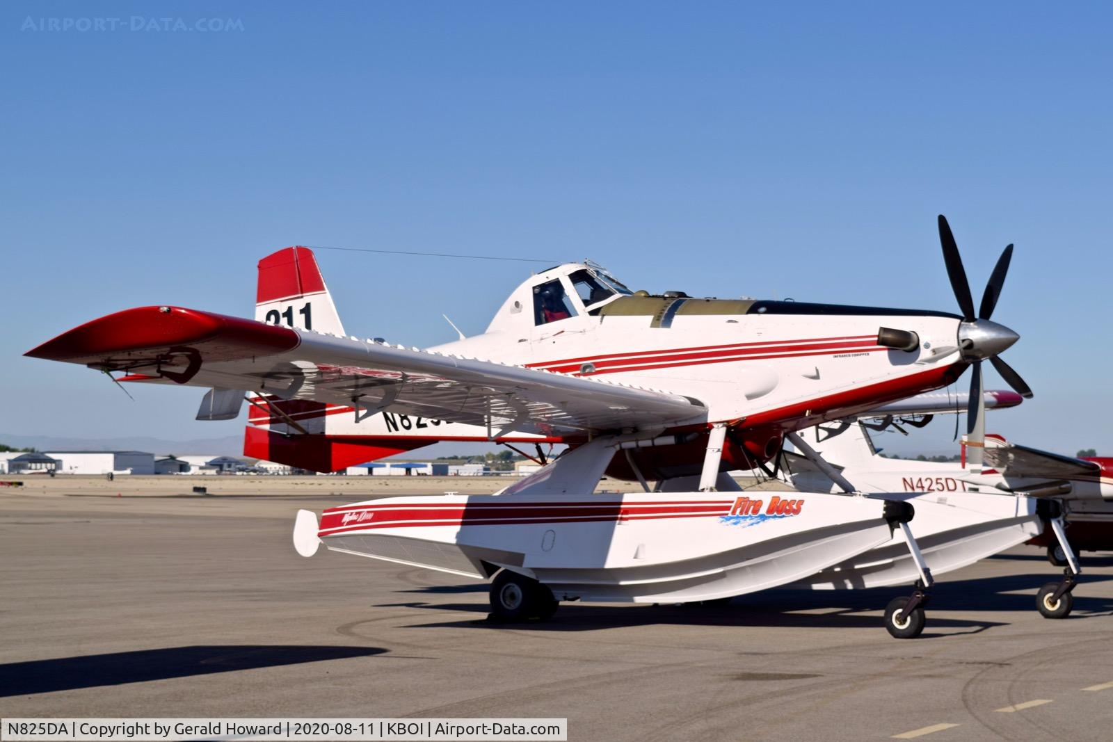 N825DA, 2018 Air Tractror Inc. AT-802A C/N 802A-0737, Parked on north GA ramp.