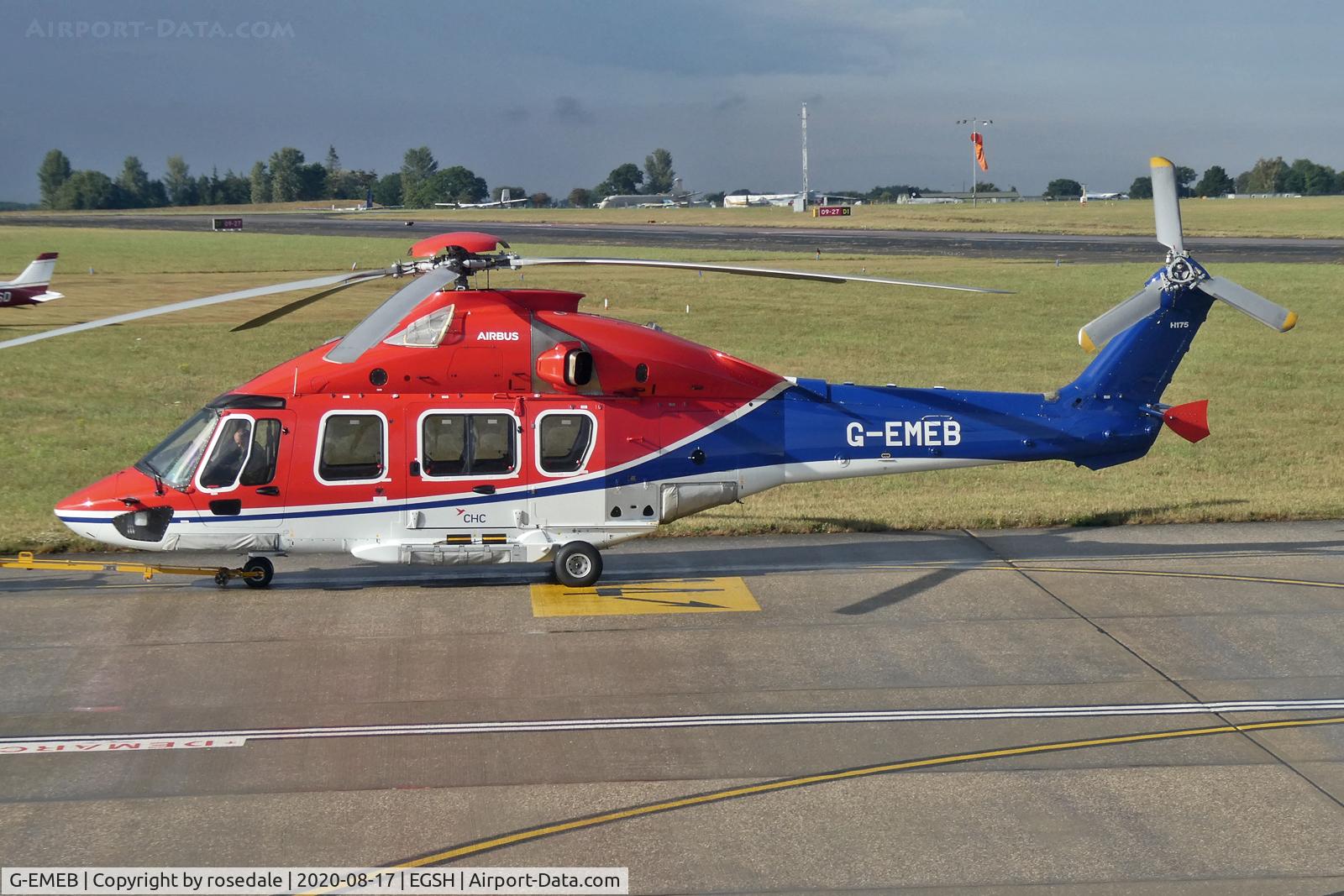 G-EMEB, 2017 Airbus Helicopters EC-175B C/N 5030, CHC Helicopters