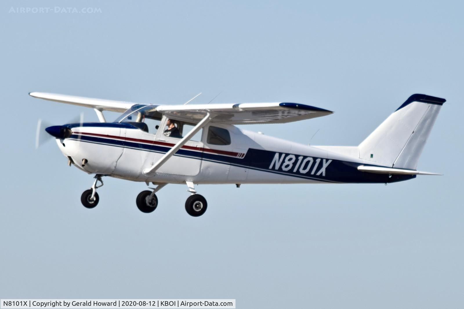 N8101X, 1961 Cessna 172B C/N 17248601, Take off from 10L.