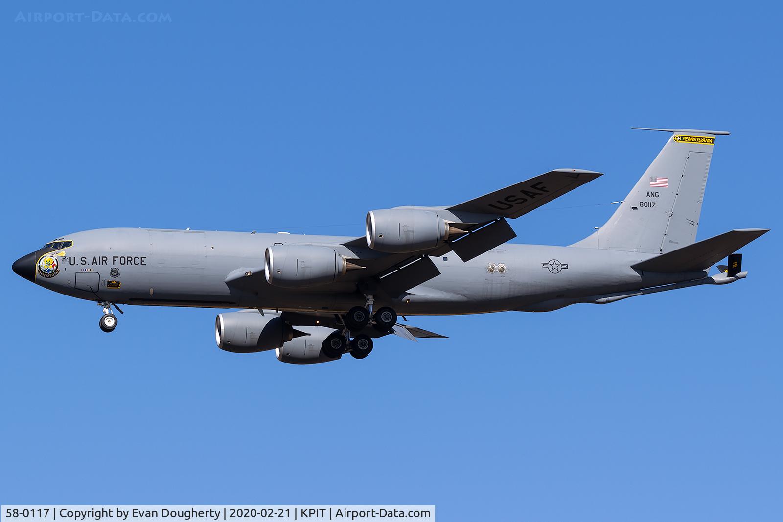 58-0117, 1958 Boeing KC-135T Stratotanker C/N 17862, 