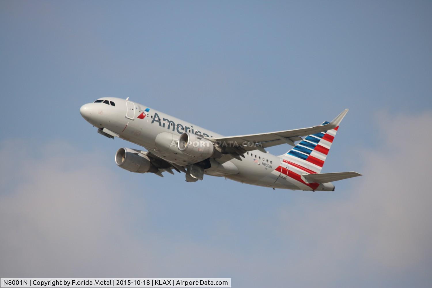 N8001N, 2013 Airbus A319-115 C/N 5678, AAL A319