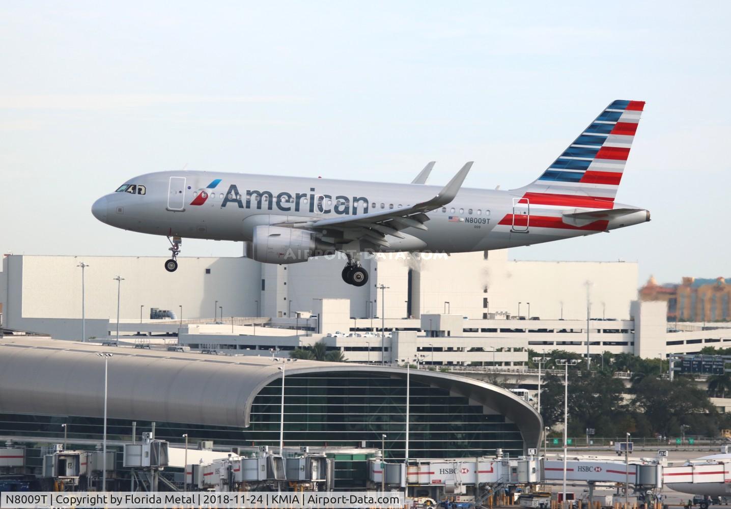 N8009T, 2013 Airbus A319-115 C/N 5788, AAL A319