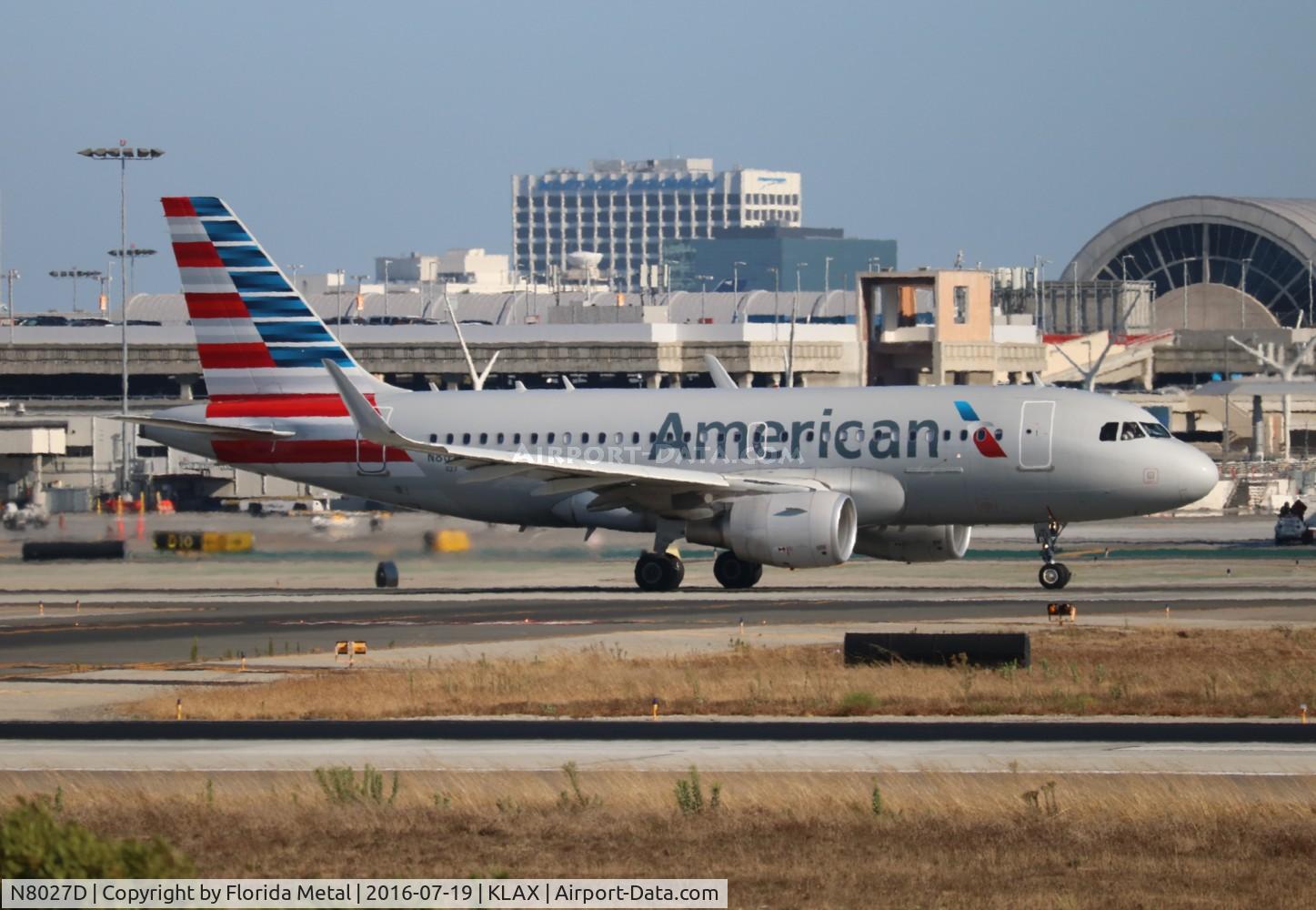 N8027D, 2015 Airbus A319-115 C/N 6437, AAL A319