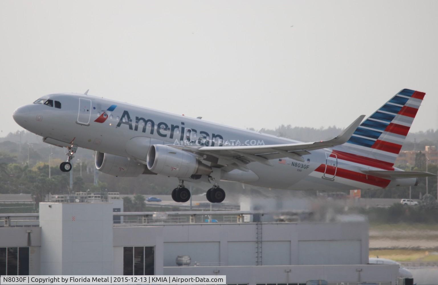 N8030F, 2015 Airbus A319-115 C/N 6552, AAL A319