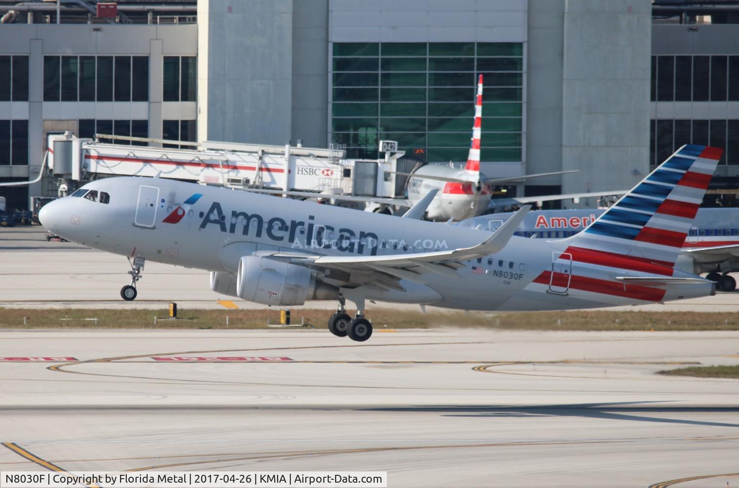 N8030F, 2015 Airbus A319-115 C/N 6552, AAL A319