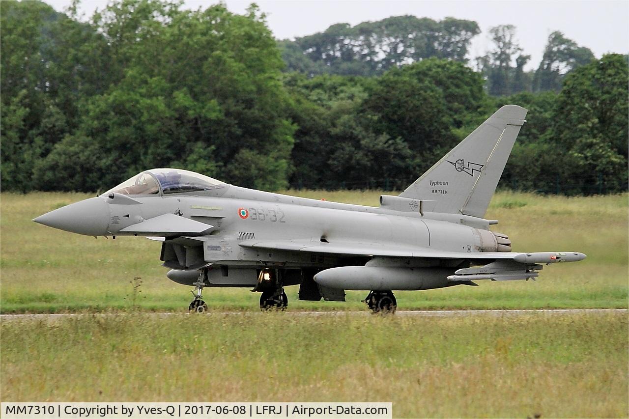 MM7310, Eurofighter EF-2000 Typhoon S C/N IS042, Eurofighter EF-2000 Typhoon S, Landing rwy 26, Landivisiau Naval Air Base (LFRJ) Tiger Meet 2017