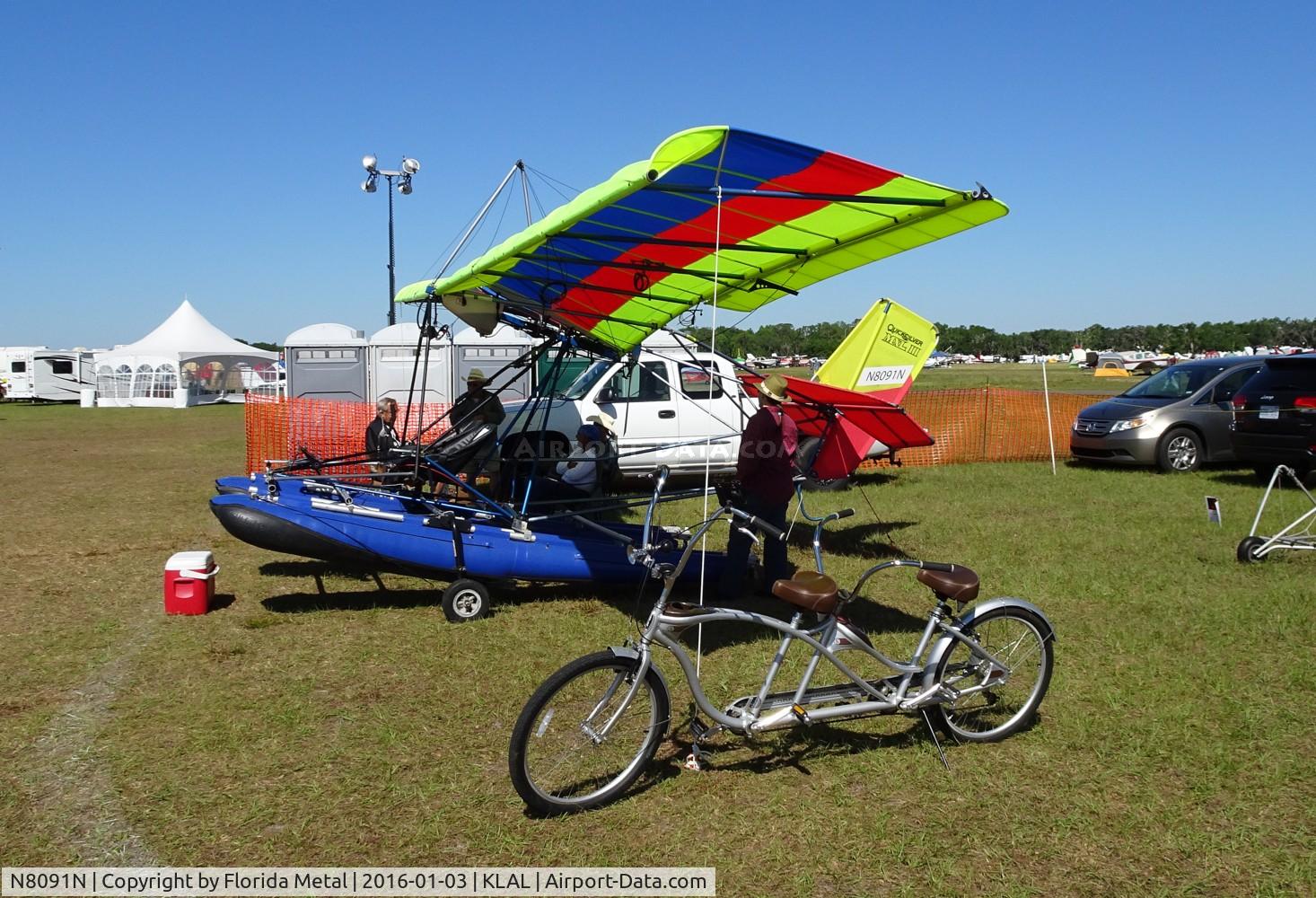 N8091N, 1995 Quicksilver Sport II C/N 000612, Quicksilver Sport II