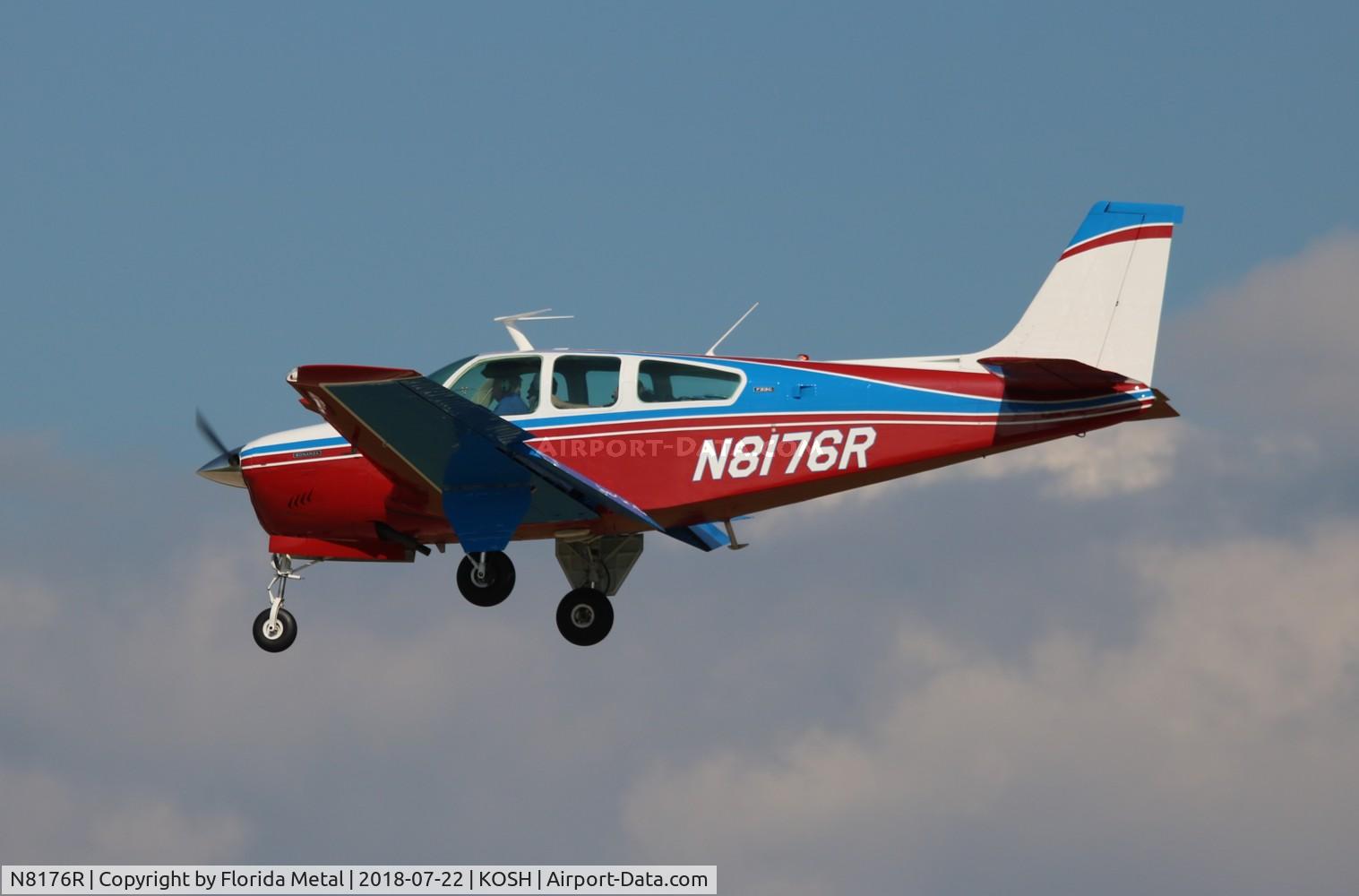 N8176R, 1974 Beech F33C Bonanza C/N CJ-53, Beecn F33C
