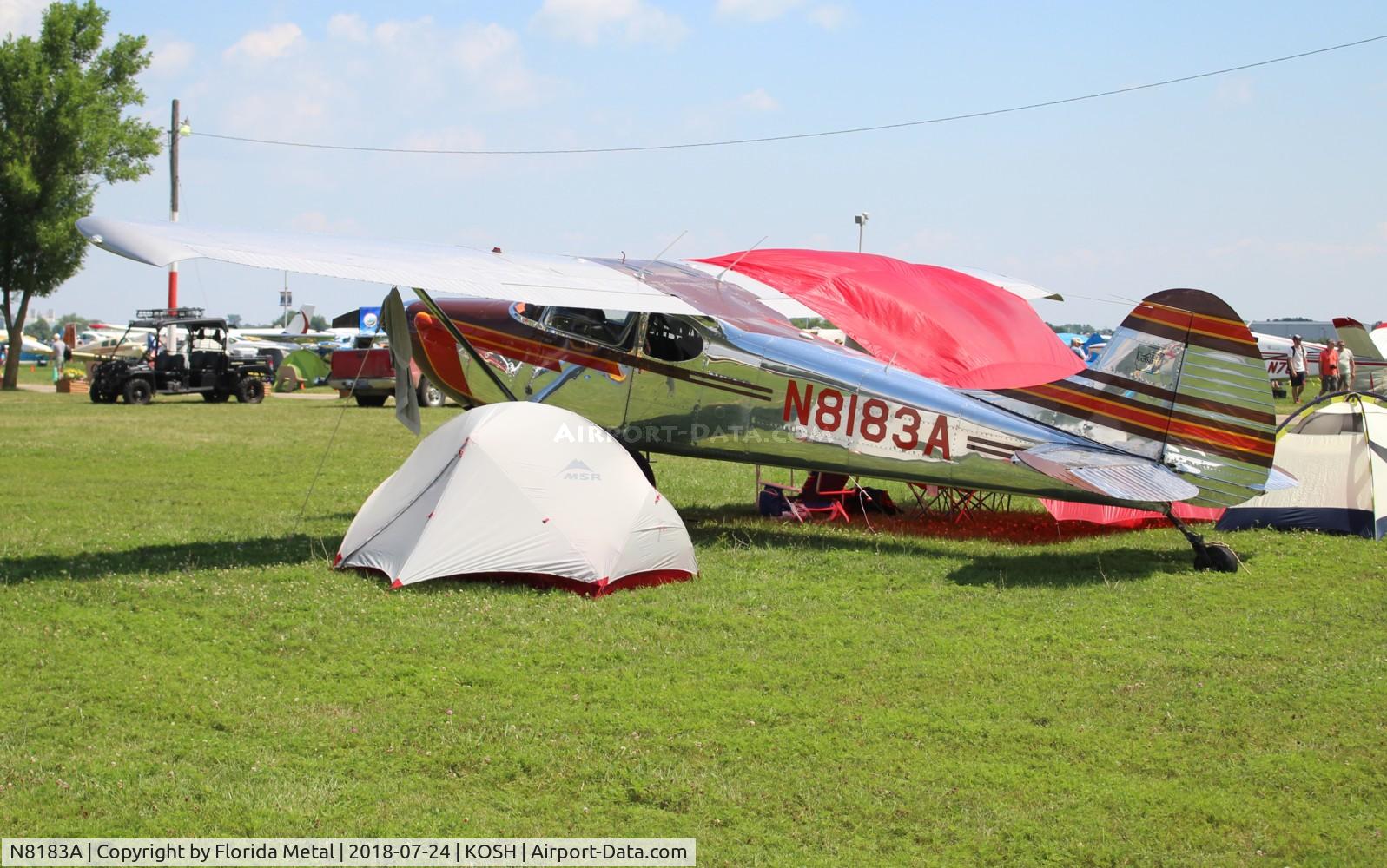 N8183A, 1952 Cessna 170B C/N 25035, Cessna 170B
