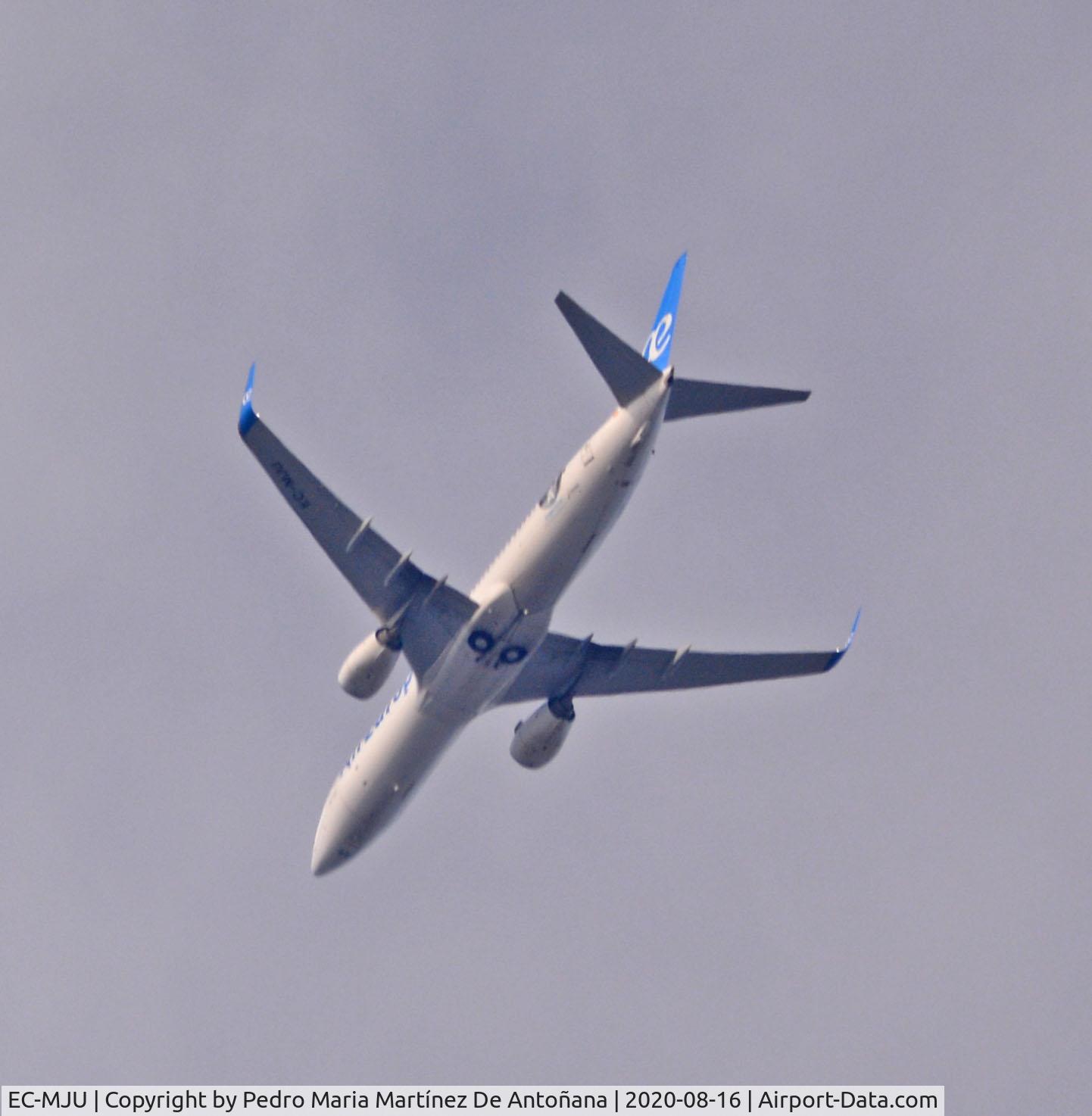 EC-MJU, 2016 Boeing 737-85P C/N 60584, Ventas de Armentia - Condado de Treviño - España