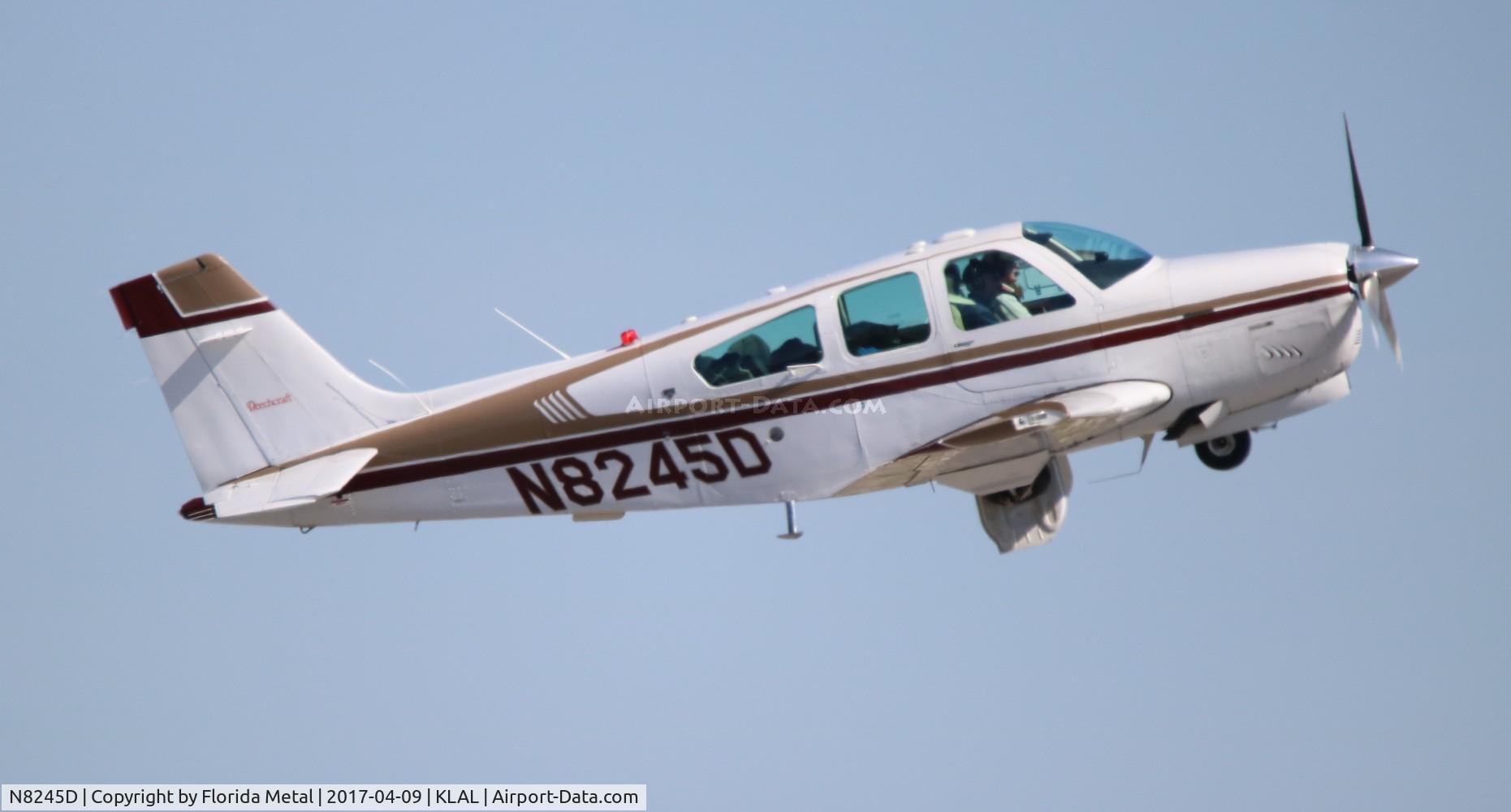 N8245D, 1991 Beech F33A Bonanza C/N CE-1570, Beech F33A