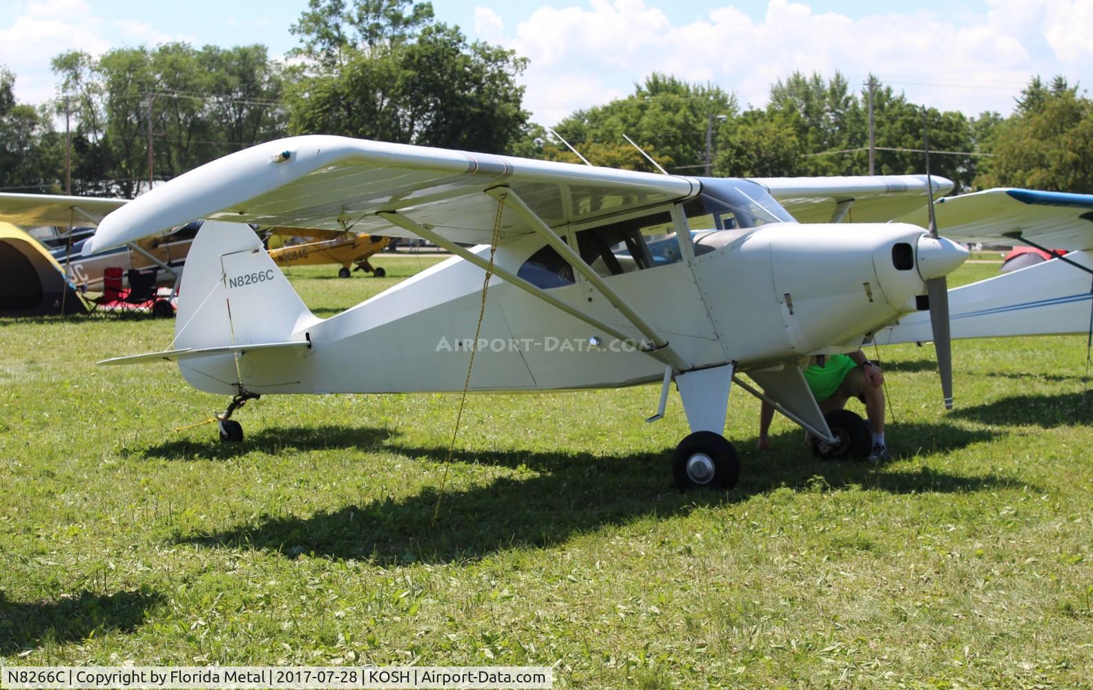 N8266C, 1954 Piper PA-22-135 Tri-Pacer C/N 22-2341, PA-22