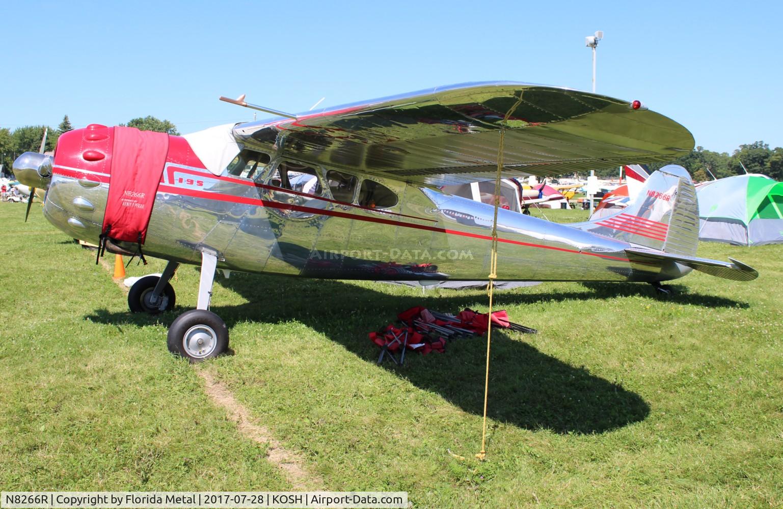 N8266R, 1949 Cessna 195 C/N 7550, Cessna 195