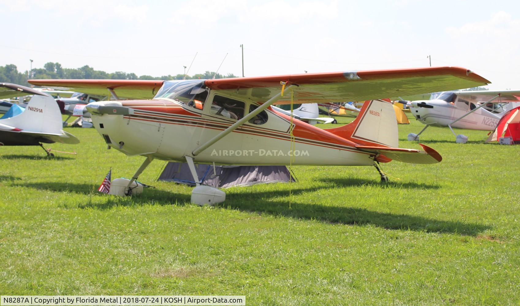 N8287A, 1952 Cessna 170B C/N 25139, Cessna 170B