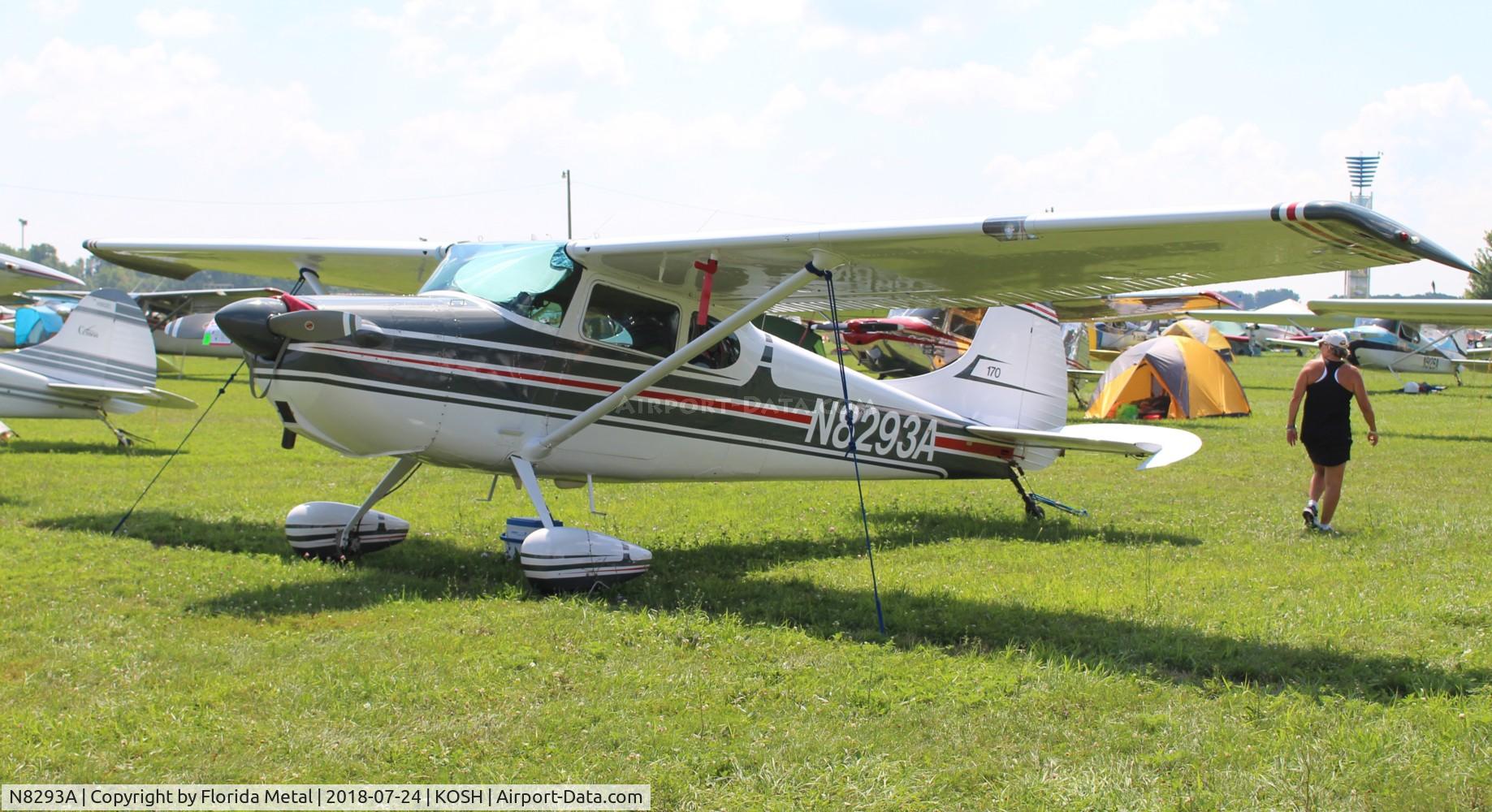 N8293A, 1952 Cessna 170B C/N 25145, Cessna 170B