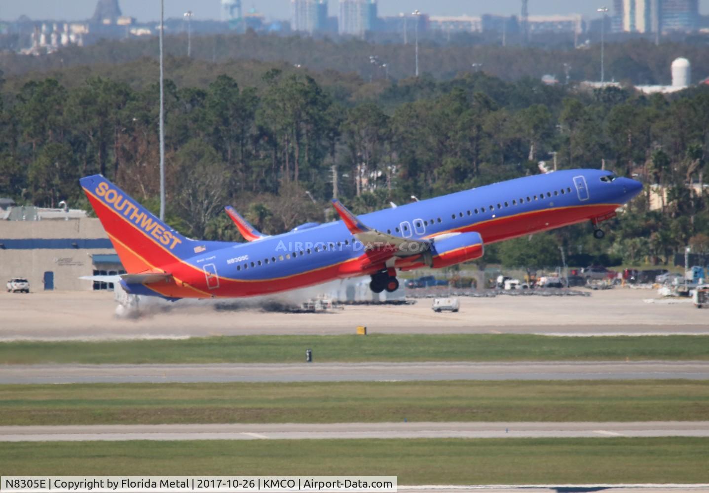 N8305E, 2012 Boeing 737-8H4 C/N 36683, SWA 737-800