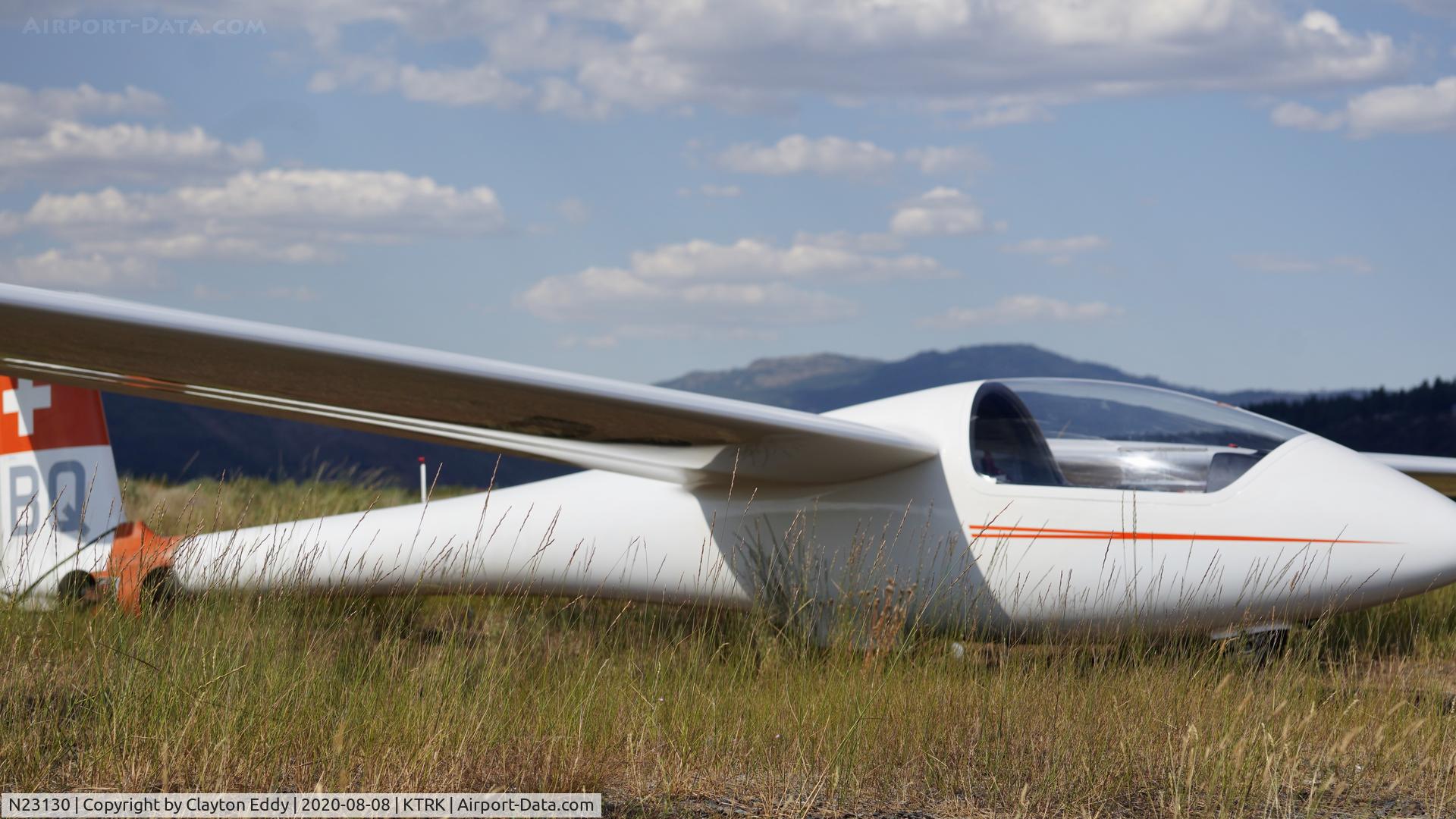 N23130, 2020 Schleicher ASK 23B C/N 23130, Truckee airport California 2020.