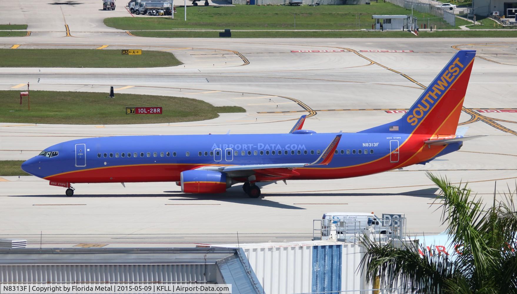 N8313F, 2012 Boeing 737-8H4 C/N 38810, SWA 737-800