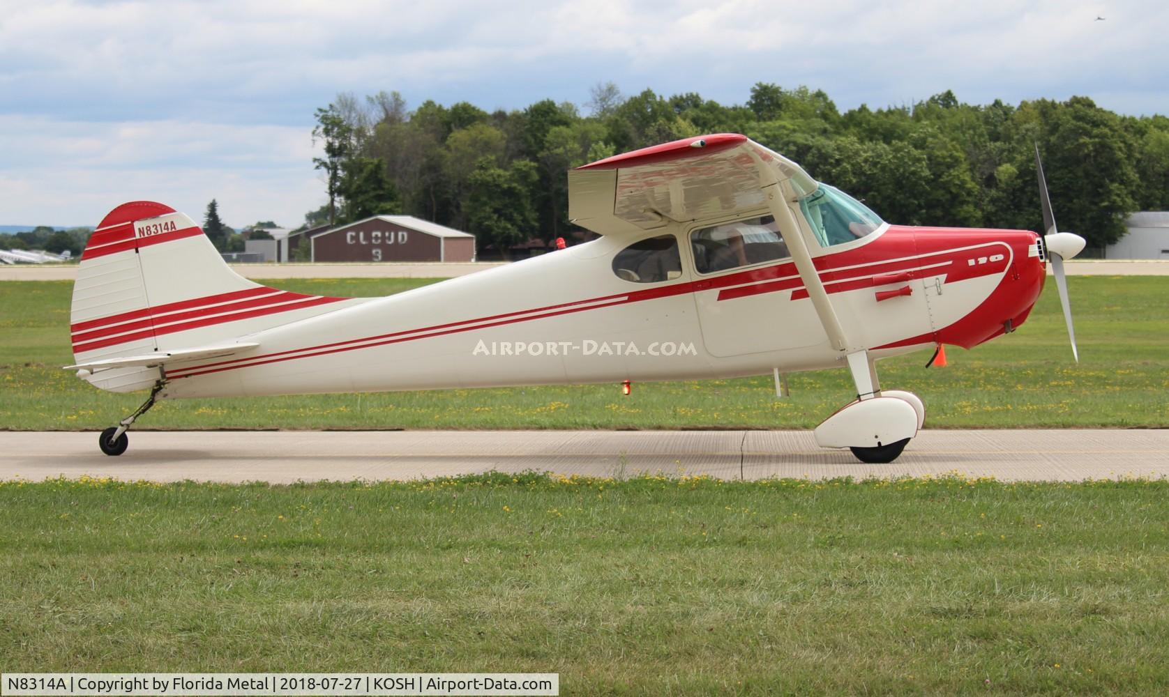 N8314A, 1952 Cessna 170B C/N 25166, Cessna 170B