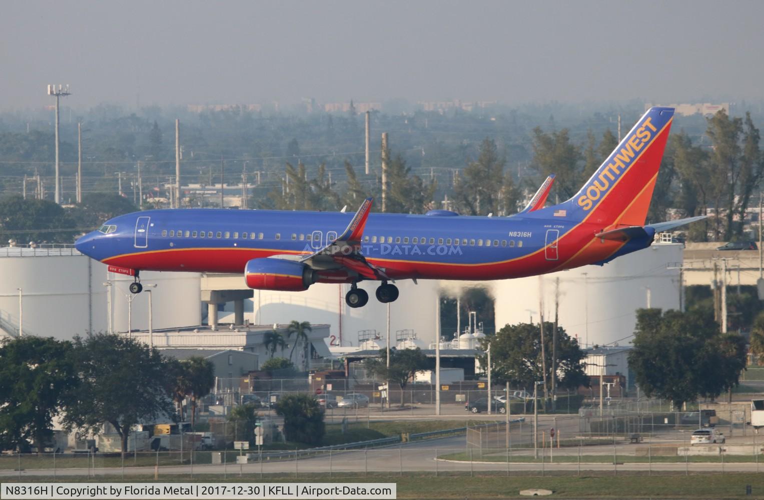 N8316H, 2012 Boeing 737-8H4 C/N 36684, SWA 737-800