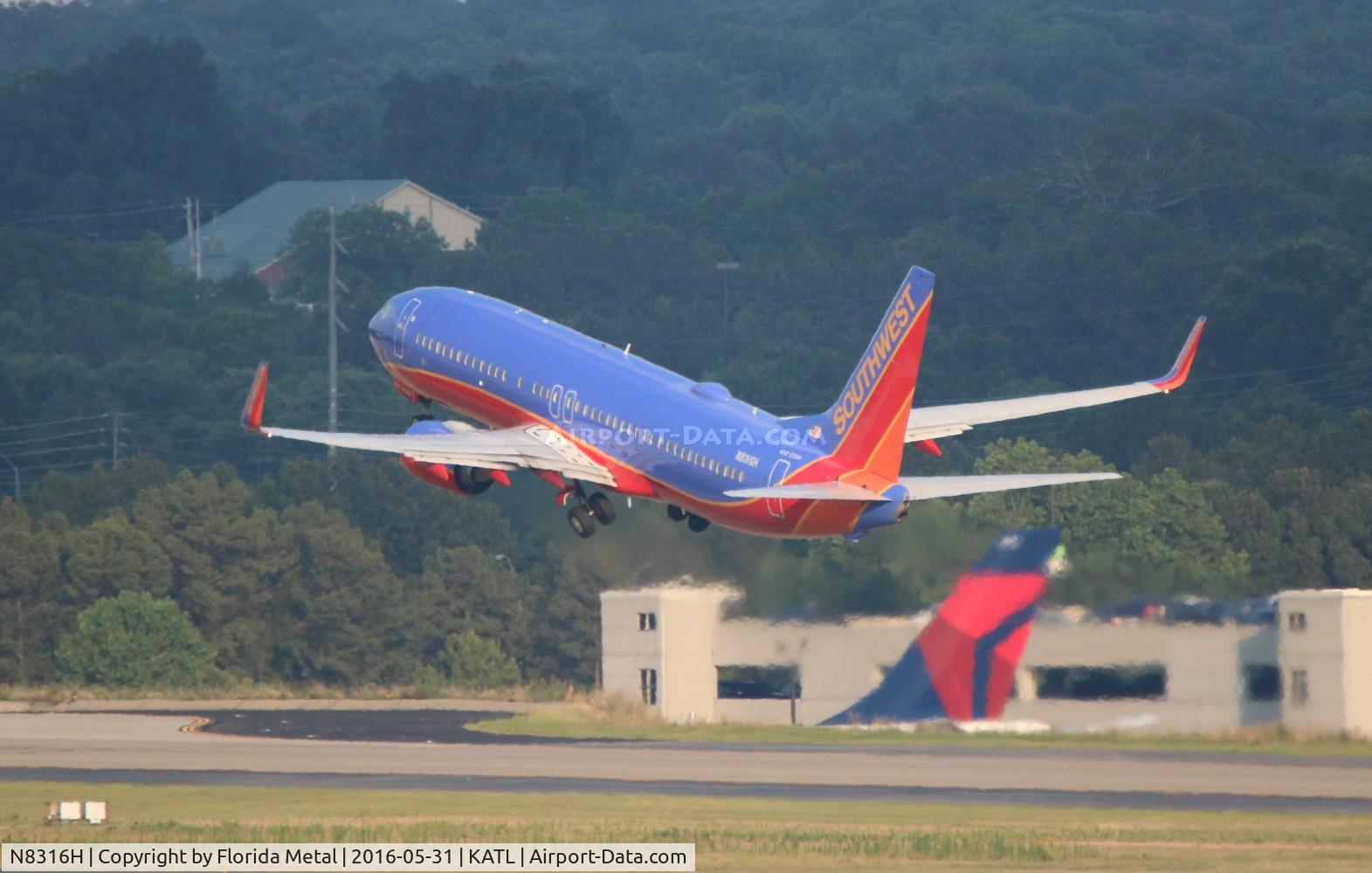 N8316H, 2012 Boeing 737-8H4 C/N 36684, SWA 737-800