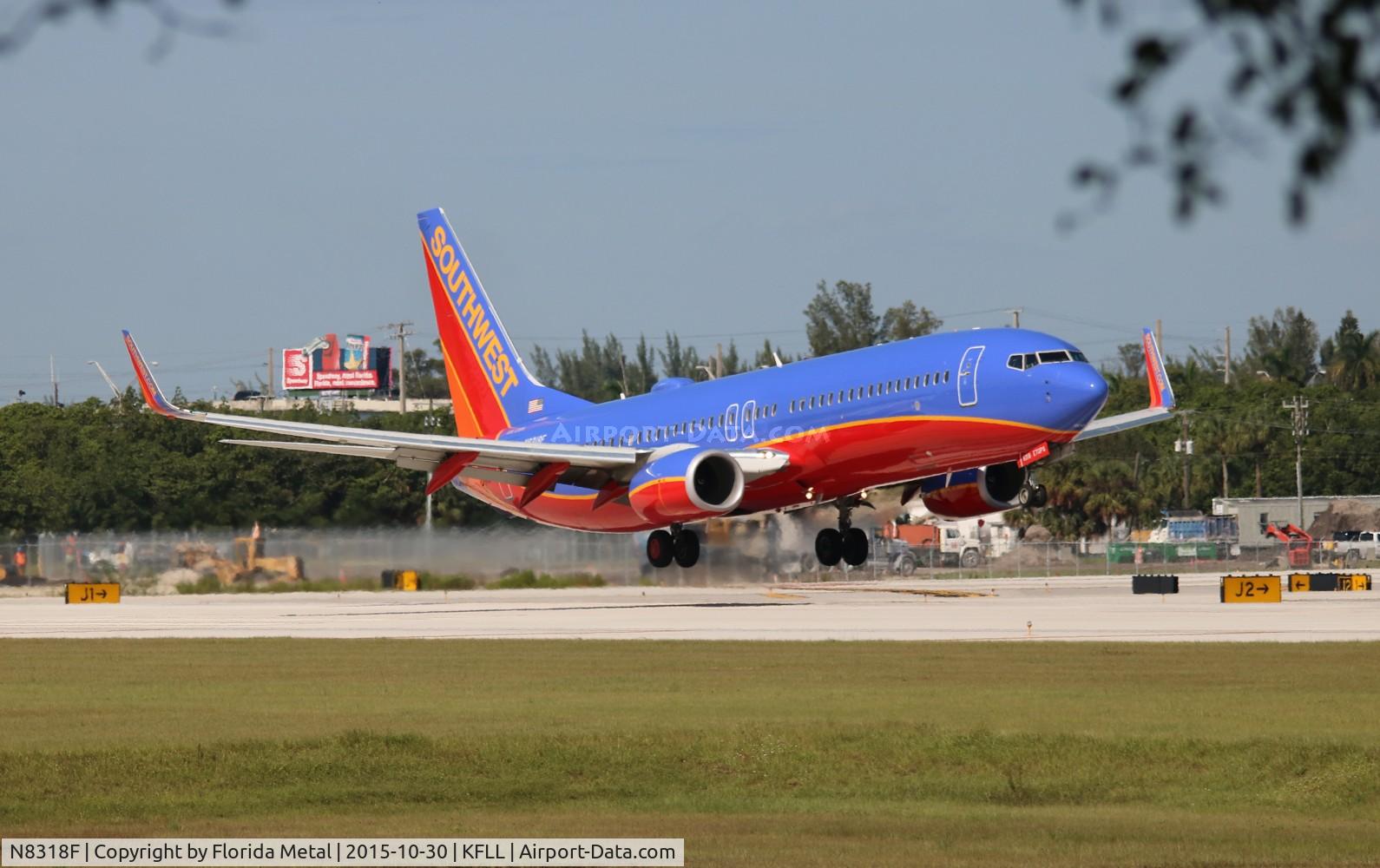N8318F, 2012 Boeing 737-8H4 C/N 36685, SWA 737-800
