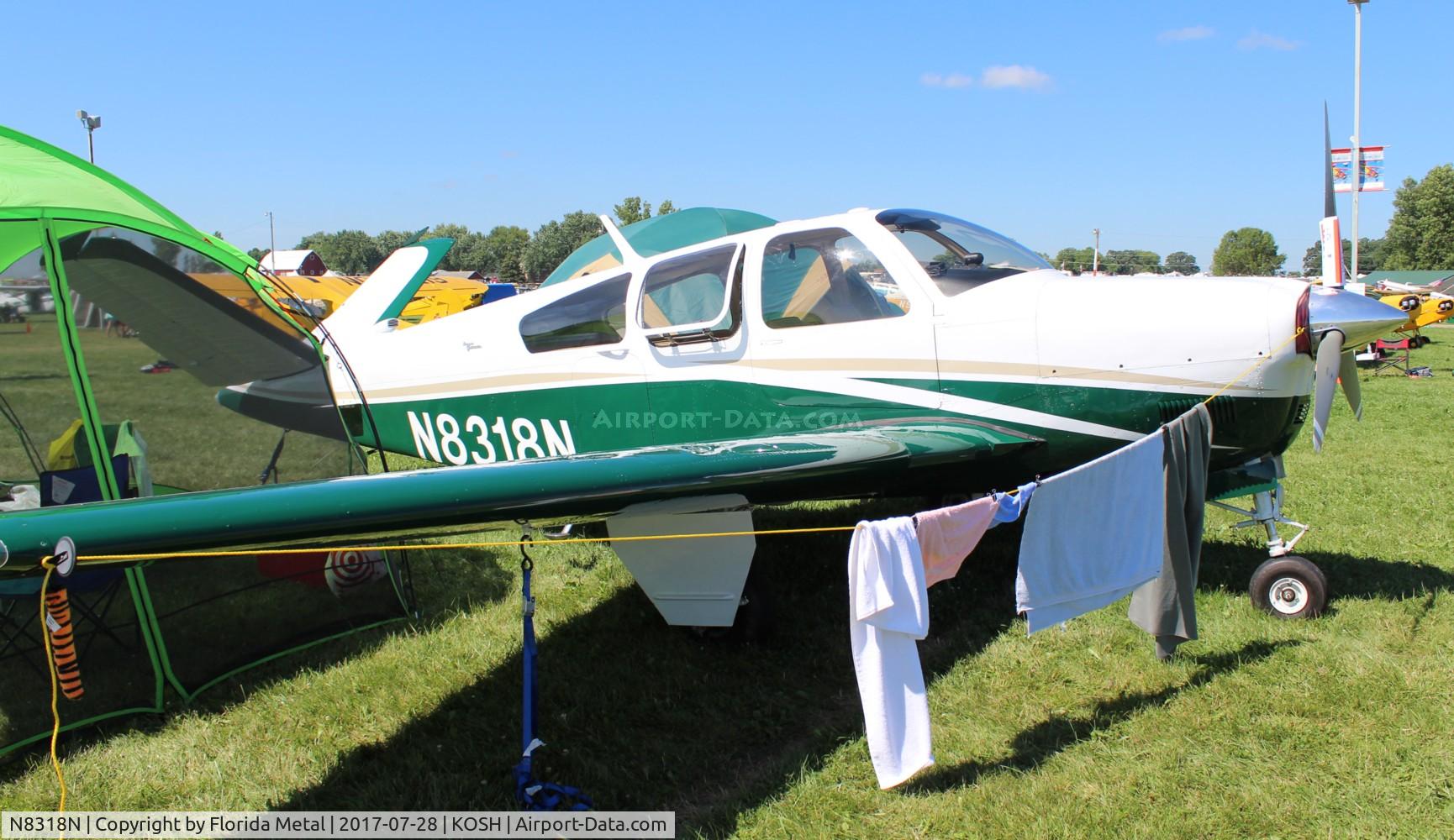 N8318N, 1968 Beech V35A Bonanza C/N D-8723, Bonanza 35
