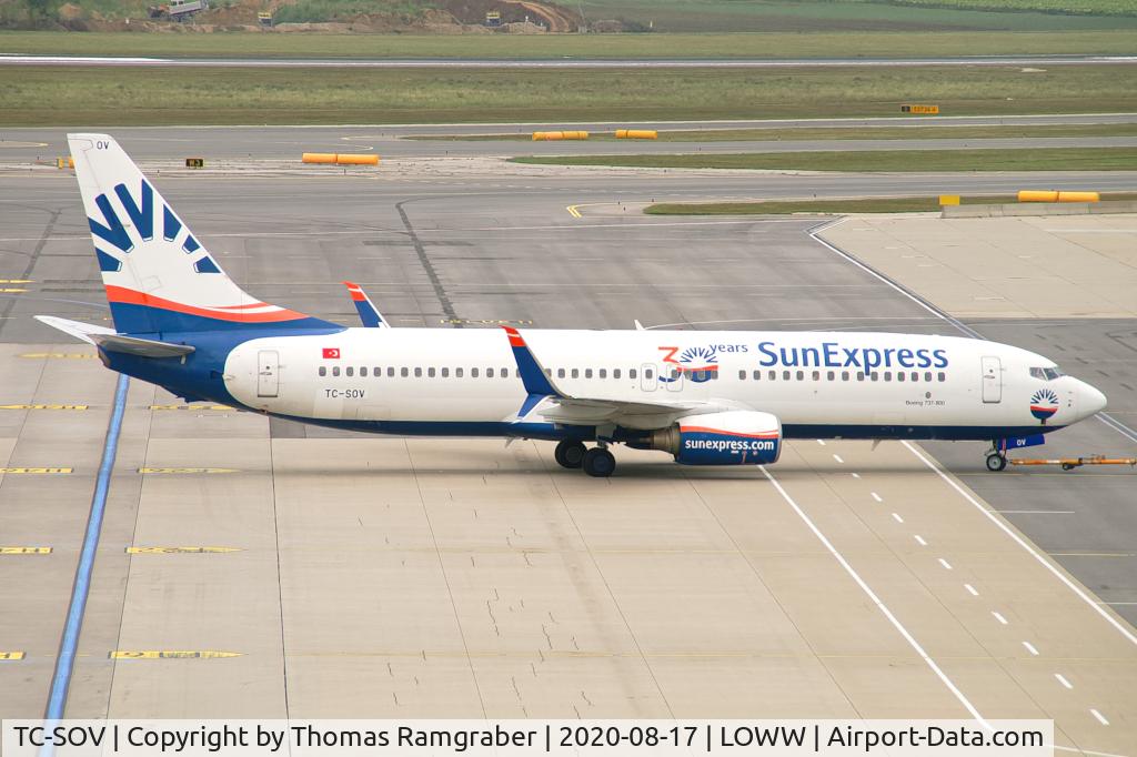 TC-SOV, 2010 Boeing 737-8HC C/N 40776, SunExpress Boeing 737-800
