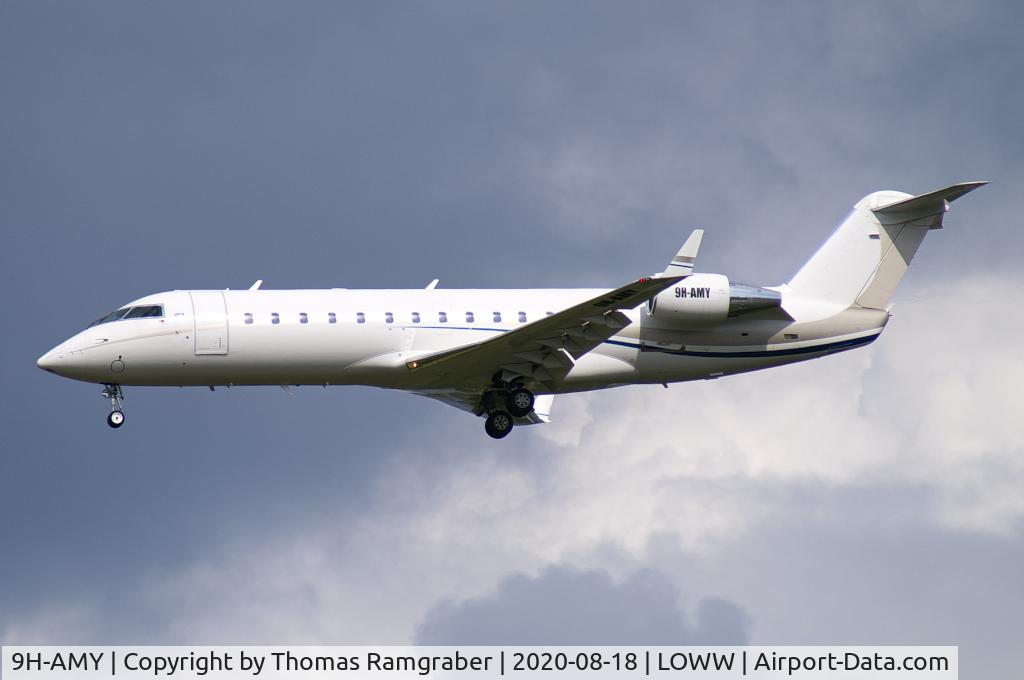 9H-AMY, 2007 Bombardier Challenger 850 (CL-600-2B19) C/N 8043, Air X Charter Bombardier Challenger 850