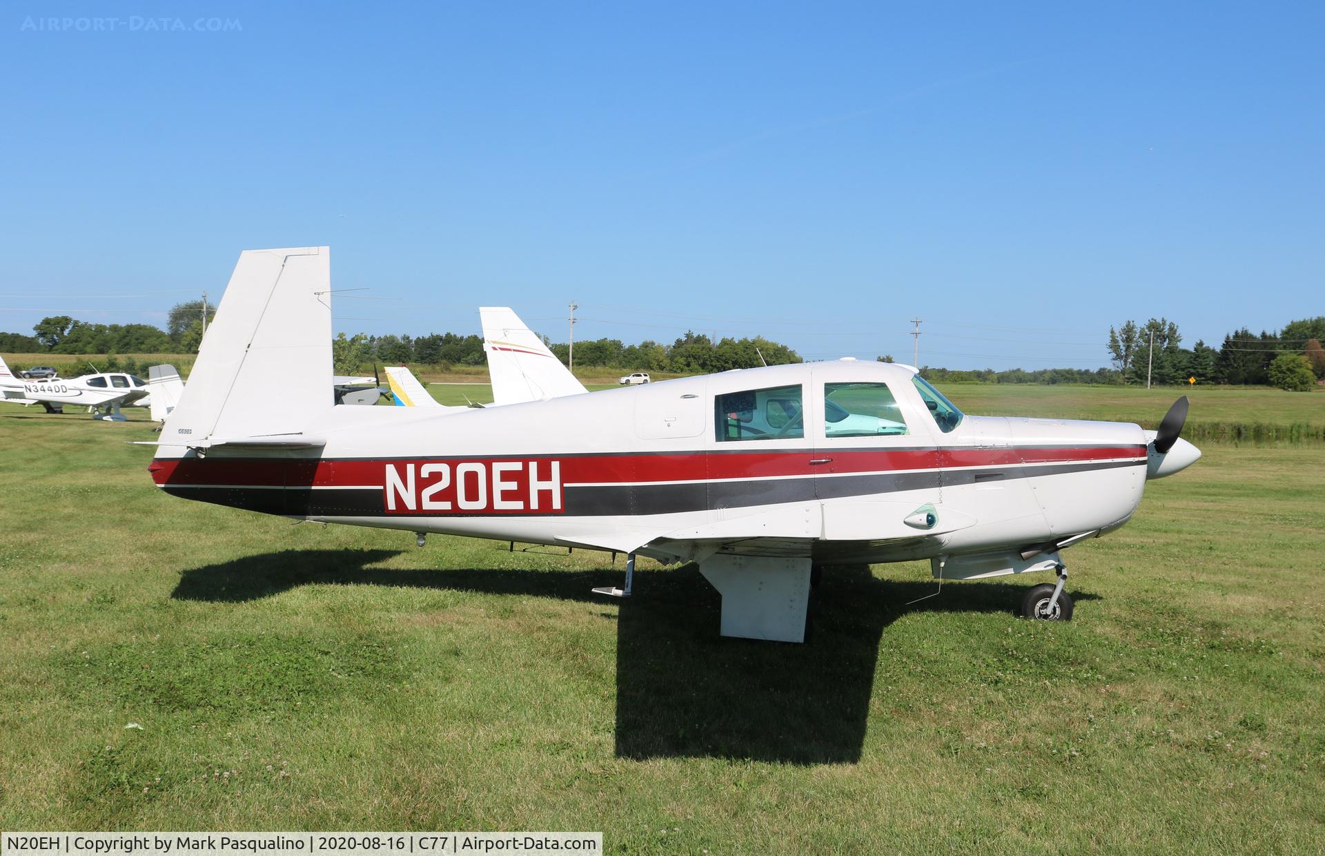 N20EH, 1966 Mooney M20E C/N 1090, Mooney M20E