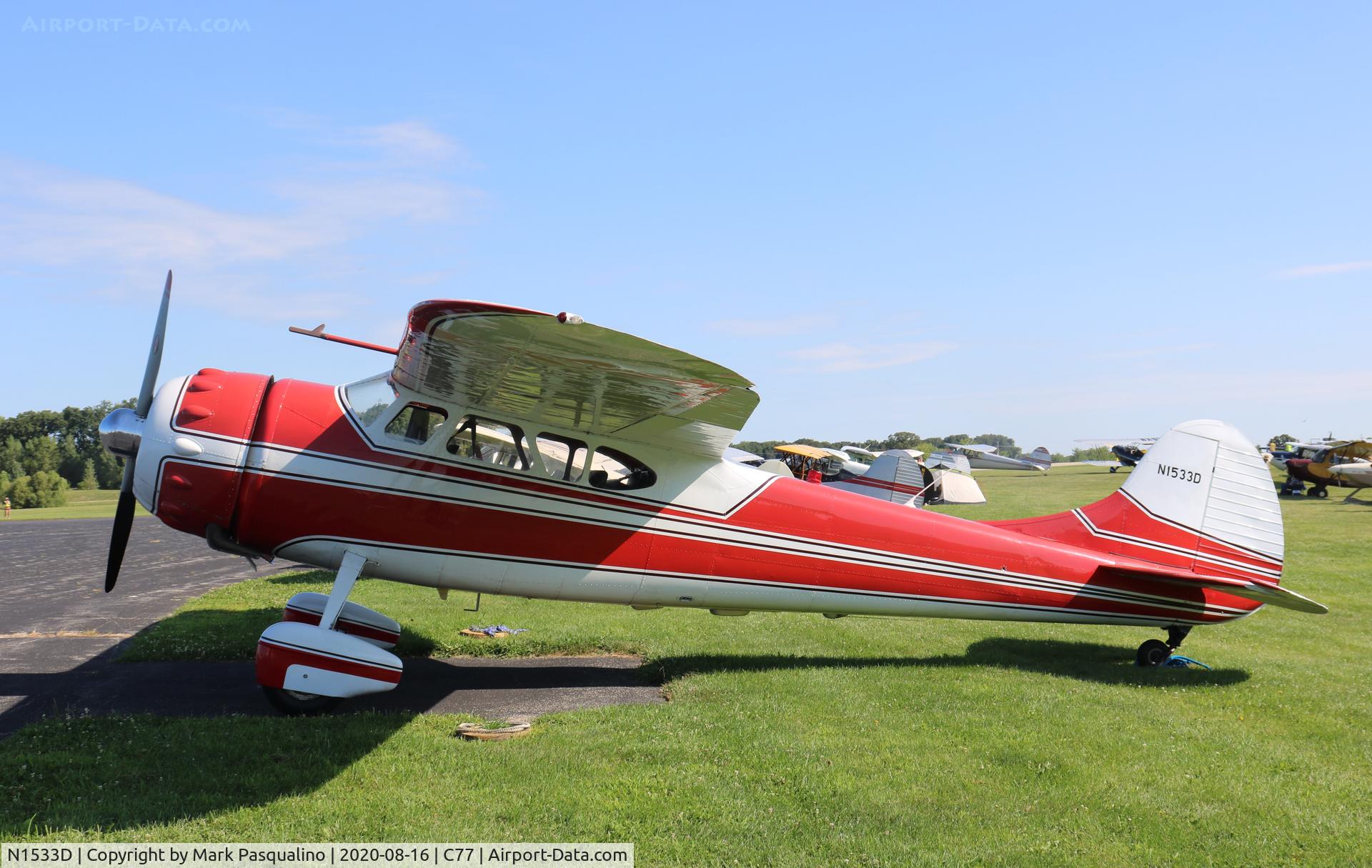 N1533D, 1952 Cessna 195 C/N 7755, Cessna 195