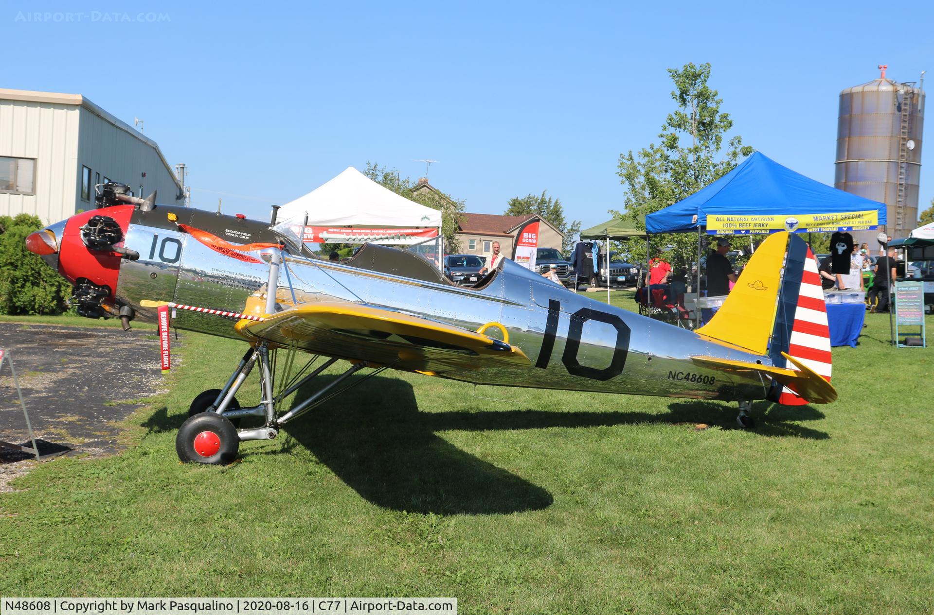 N48608, 1942 Ryan PT-22 Recruit (ST3KR) C/N 1905, Ryan PT-22