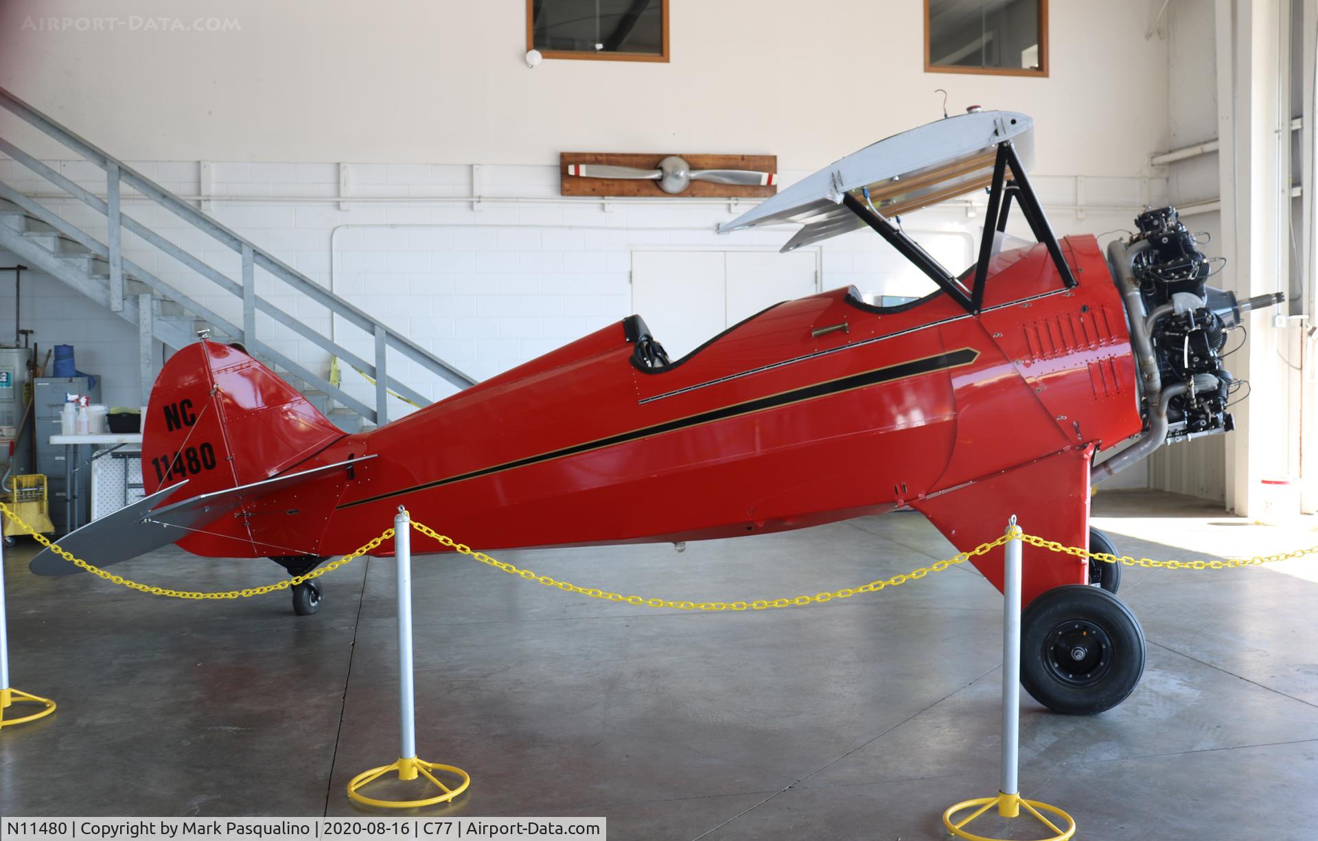N11480, Waco QCF-2 C/N 3556, Waco QCF-2