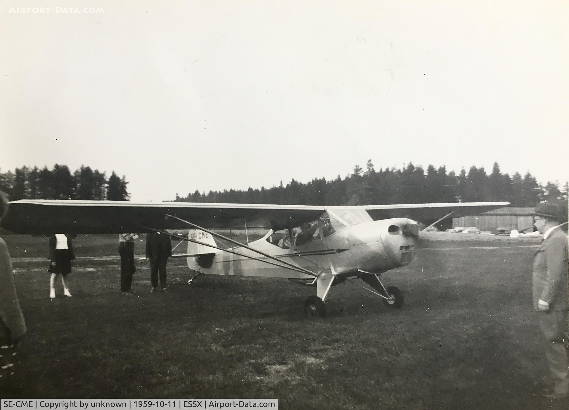 SE-CME, 1958 Auster 5A C/N 3410, Johannesberg , Västerås