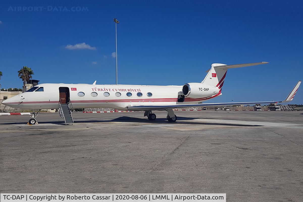 TC-DAP, 2008 Gulfstream Aerospace GV-SP (G550) C/N 5212, Park 9