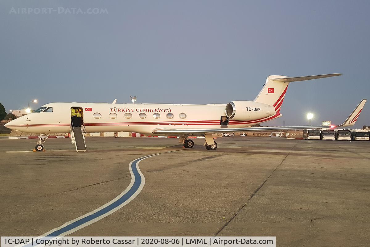 TC-DAP, 2008 Gulfstream Aerospace GV-SP (G550) C/N 5212, Park 9