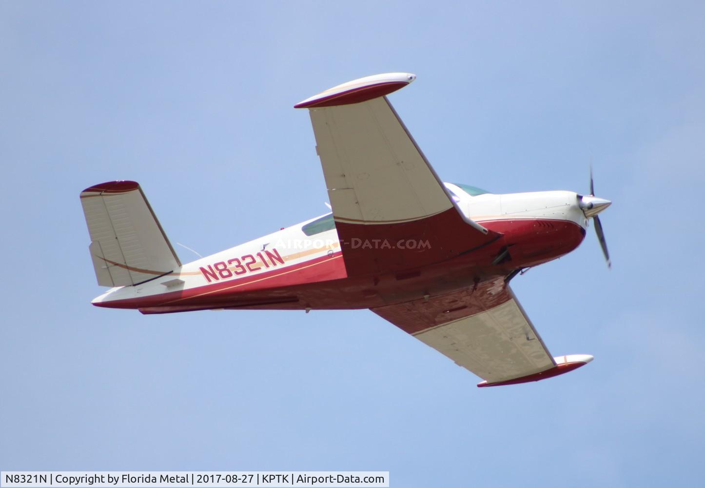 N8321N, 1968 Beech V35A Bonanza C/N D-8722, Bonanza 35