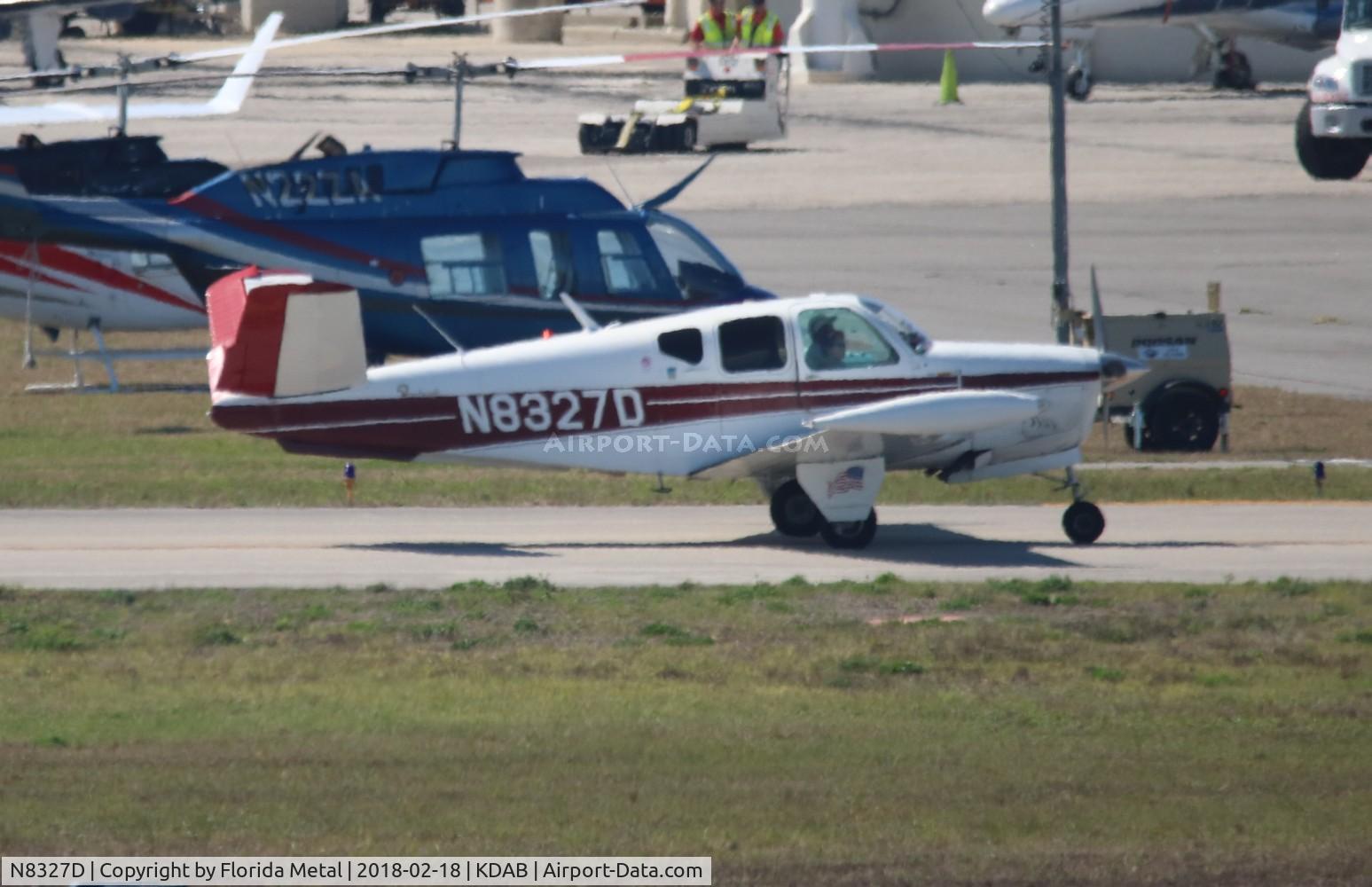 N8327D, 1957 Beech J35 Bonanza C/N D-5411, Bonanza 35