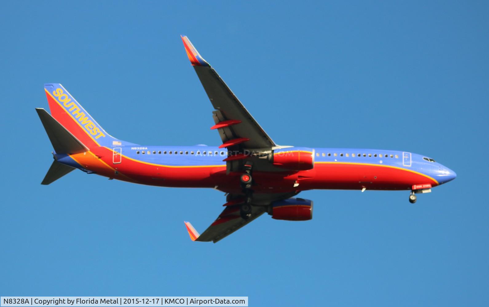 N8328A, 2012 Boeing 737-8H4 C/N 38818, SWA 737-800
