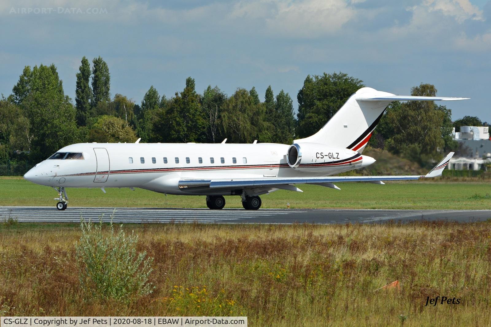 CS-GLZ, 2013 Bombardier BD-700-1A10 Global 5000 C/N 9531, Visitor at Antwerp.