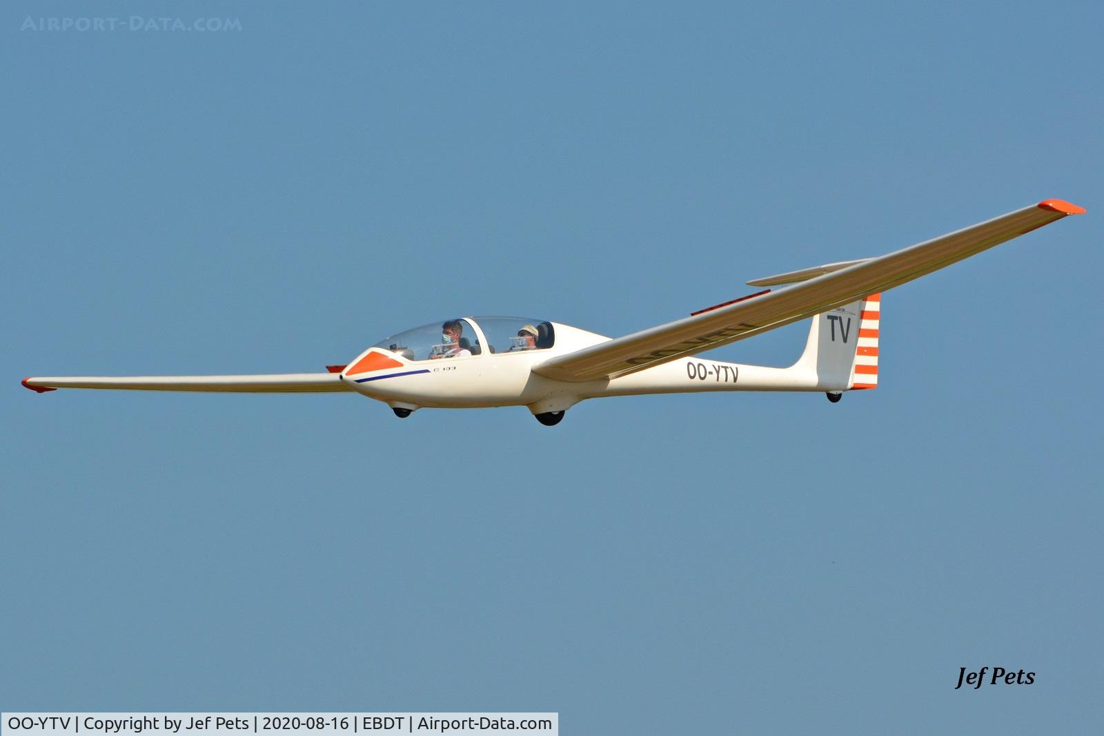 OO-YTV, Grob G-103 Twin Astir C/N 3532, At Schaffen Diest.