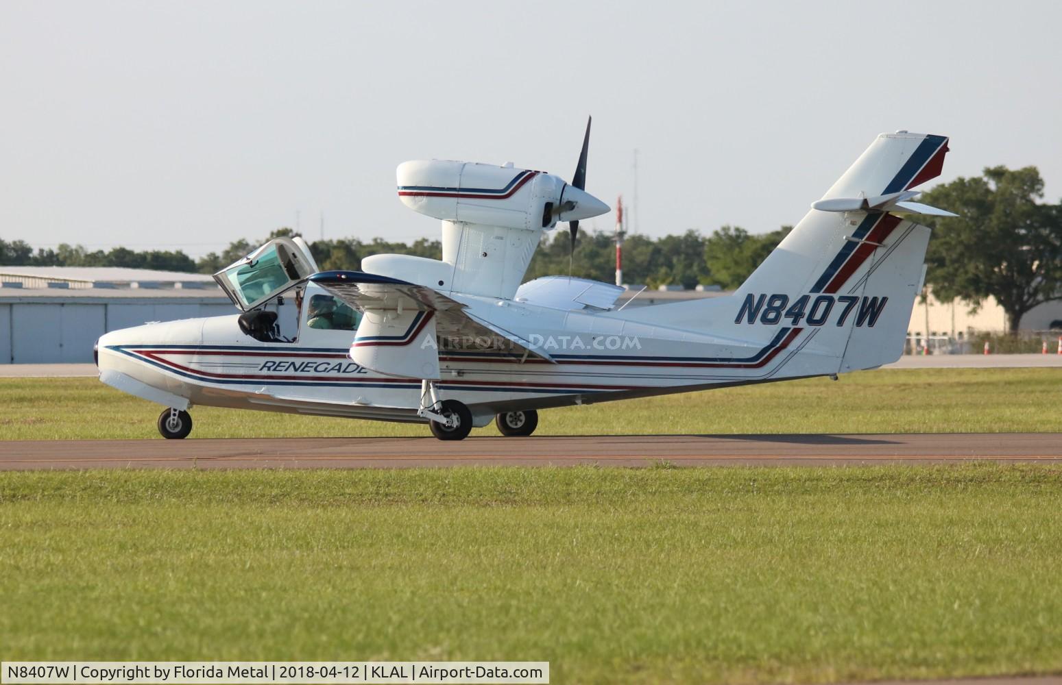 N8407W, 1983 Aerofab Inc Lake LA-250 C/N 58, LA-250